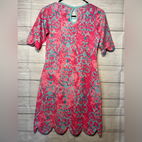 ANA CLARE Chantilly Rebecca Ruffle Sleeveless Dress Size Xs - Picture 5 of 5